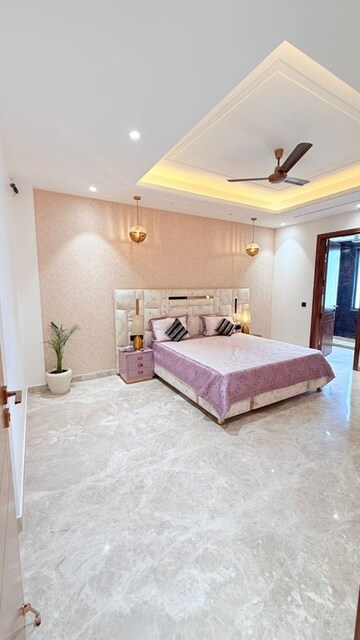 Bedroom in 4 BHK Builder Floor at Ansal API Esencia, Sector 67 – for Sale