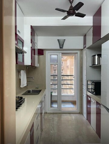 Staircase in 2 BHK Apartment at L&T Crescent Bay T2, Parel – for Rent