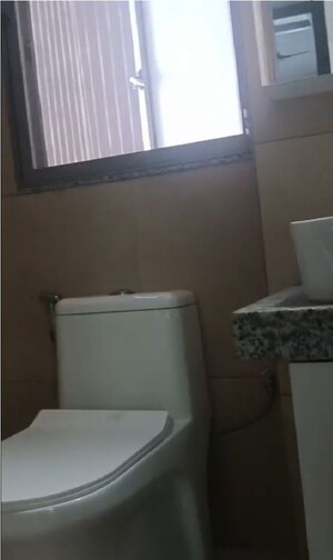 Bathroom in 2 BHK Apartment at Kalpataru Immensa F, Kolshet Road – for Rent