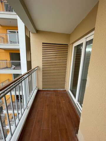 Balcony in 3.5 BHK Apartment at Rishita Mulberry Heights, Sushant Golf City – for Rent