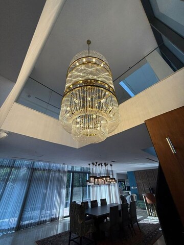 Staircase in 6 BHK Villa at Embassy Boulevard, Yelahanka – for Sale