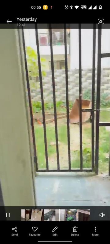 Staircase in 3 BHK Builder Floor at BPTP District 3, Sector 85 – for Rent