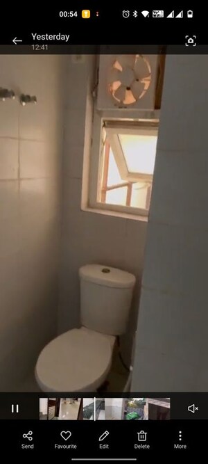 Bathroom in 3 BHK Builder Floor at BPTP District 3, Sector 85 – for Rent