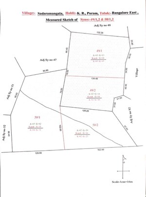  Plot – Map Location View at Whitefield Bougainvilla, Whitefield - for Sale