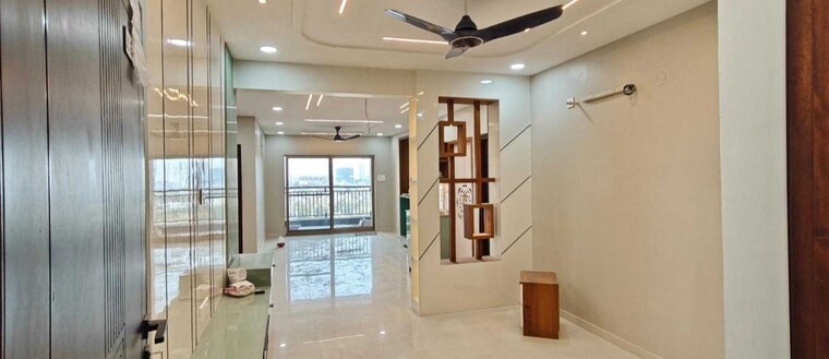 Living Room, frontline-seven 3 Bedroom 1935 Sq.Ft. Apartment In Kokapet Hyderabad 10115918
