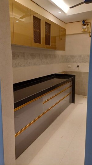 Kitchen in 3 BHK Apartment at Chandak Ideal, Juhu – for Rent