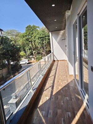 Balcony in 1 BHK Apartment at Ambience Creacions, Sector 22 – for Rent