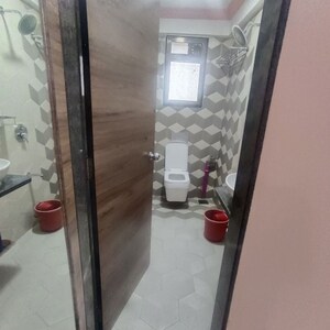 Bathroom in 1 BHK Apartment at Shreedham Splendour, Andheri West – for Rent