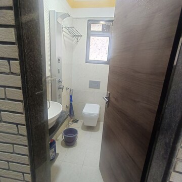 Bathroom in 1 BHK Apartment at Shreedham Splendour, Andheri West – for Rent