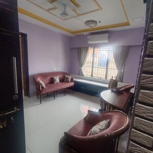 Living Room in 1 BHK Apartment at Shreedham Splendour, Andheri West – for Rent