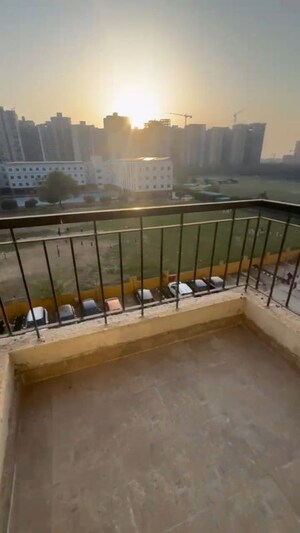 Balcony in 2 BHK Apartment at Amrapali Enchante, Tech Zone 4 Greater Noida – for Rent