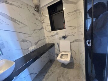 Bathroom in 3 BHK Apartment at Nahar Amaryllis Towers and Plaza, Chandivali – for Sale