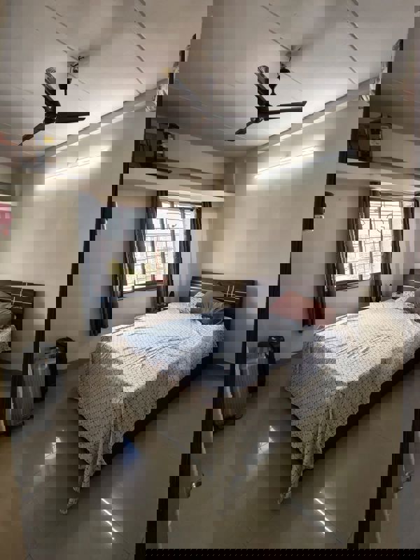 2 BHK + Study Room 1050 Sq.Ft. Apartment in Hubtown Akruti Orchid Park