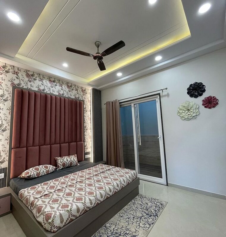 Bedroom, karolan ka barh 3 Bedroom 1800 Sq.Ft. Villa In Karolan Ka Barh Jaipur 10115997