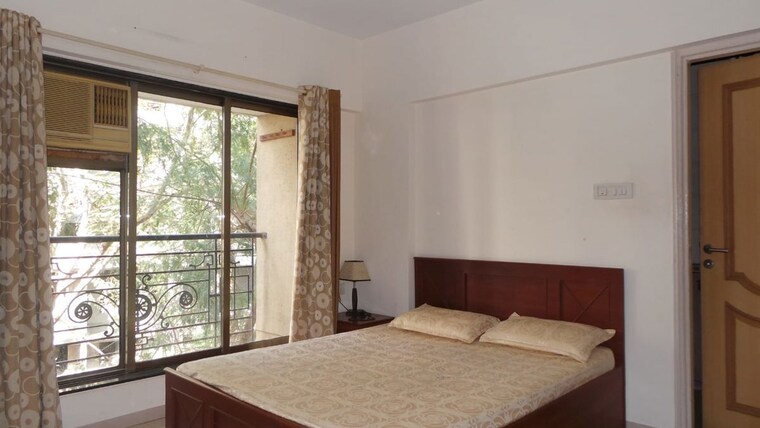 Bedroom, chrysalis-apartment 2 Bedroom 750 Sq.Ft. Apartment In Juhu Mumbai 10116039