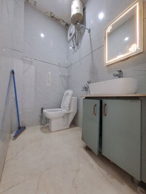 Bathroom in 1 BHK Builder Floor at Freedom Fighters Enclave – for Rent