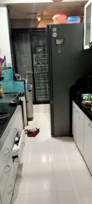 Kitchen in 2.5 BHK Apartment at Gitanjali Tatva, Borivali East – for Rent