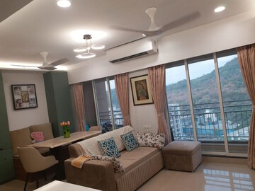 Living Room in 2 BHK Apartment at JP North Elara, Mira Road – for Rent