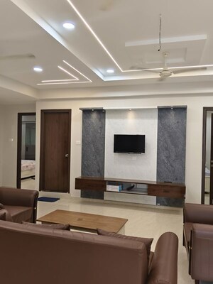 Living Room in 3 BHK Independent House at Shree Nilayam Manikonda, Manikonda – for Rent