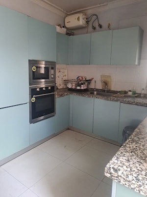 Kitchen in 3 BHK Apartment at Greater Kailash ii – for Rent