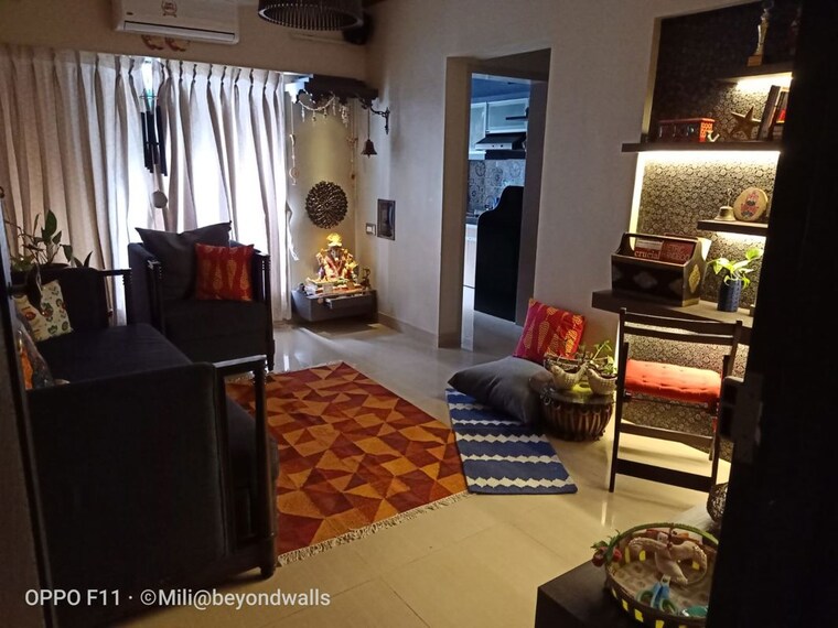 Living Room, sd-alpine 3 Bedroom 1047 Sq.Ft. Apartment In Kandivali East Mumbai 10116149