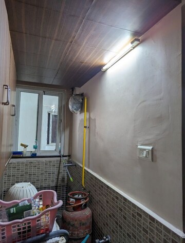 Bathroom in 3 BHK Apartment at Tranquil Towers, Kondapur – for Rent