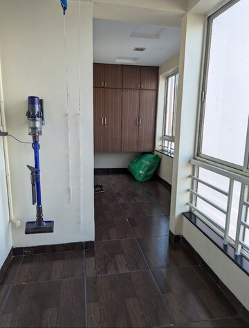 Staircase in 3 BHK Apartment at Tranquil Towers, Kondapur – for Rent