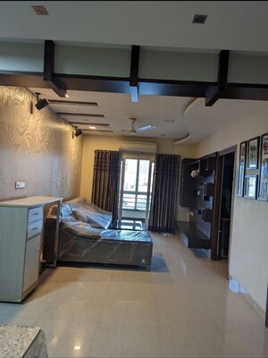 Living Room in 3 BHK Apartment at Tranquil Towers, Kondapur – for Rent