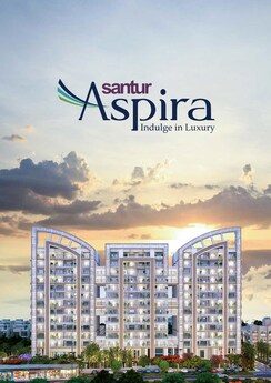 3 BHK + Servant Room Apartment For Sale in Santur Aspira