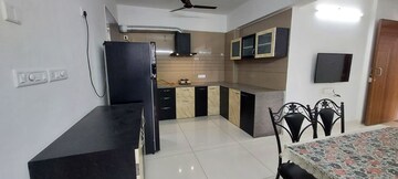 Kitchen in 3 BHK Apartment at Gala Orchid Sky, Shela – for Rent