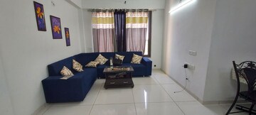 Living Room in 3 BHK Apartment at Gala Orchid Sky, Shela – for Rent