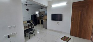Living Room in 3 BHK Apartment at Gala Orchid Sky, Shela – for Rent