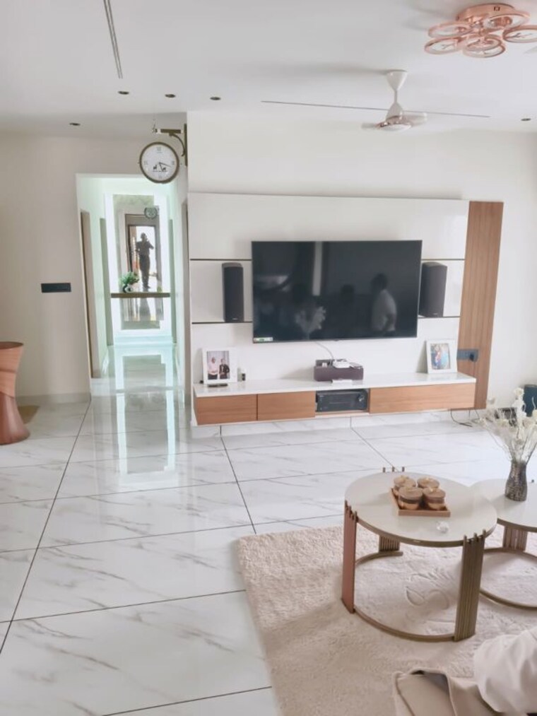 Living Room, risha-belvedere 4 Bedroom 2285 Sq.Ft. Apartment In Jagatpur Ahmedabad 10019323