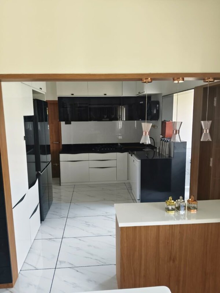 Kitchen, risha-belvedere 4 Bedroom 2285 Sq.Ft. Apartment In Jagatpur Ahmedabad 10019323