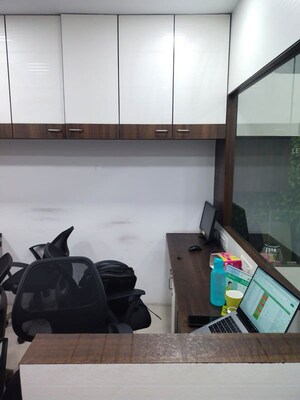 Team Area in  Office Space at Real Tech Park, Vashi Sector 30a – for Rent
