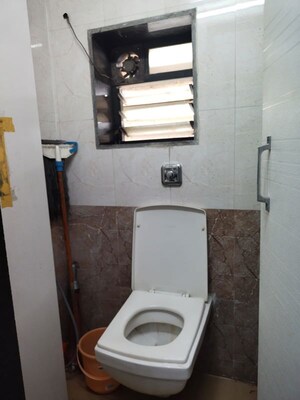 Bathroom in  Office Space at Real Tech Park, Vashi Sector 30a – for Rent