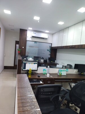 Kitchen in  Office Space at Real Tech Park, Vashi Sector 30a – for Rent