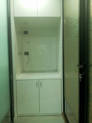 Bathroom in  Office Space at Akshar Business Park, Vashi Sector 19f – for Rent