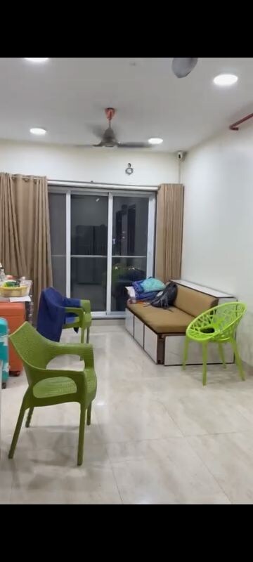 Living Room in 2 BHK Apartment at Alliance Bhaskar, Malad West – for Rent