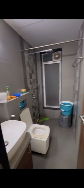 Bathroom in 2 BHK Apartment at Alliance Bhaskar, Malad West – for Rent