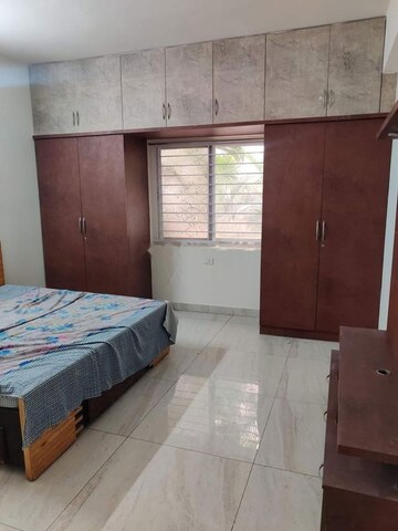 Bedroom in 3 BHK Apartment at Muppas Aishwarya Condos, Narsingi – for Rent