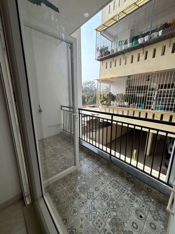 Balcony in 3 BHK Builder Floor at Parklands, Sector 85 – for Rent