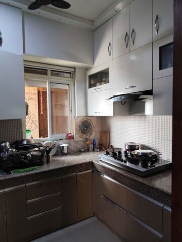 Kitchen in 3 BHK Apartment at Supertech Ecovillage I, Sector 1 Greater Noida – for Rent