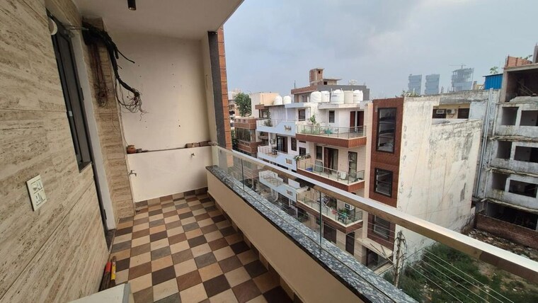 Balcony, sushant lok ii 3 Bedroom 1800 Sq.Ft. Builder Floor In Sushant Lok ii Gurgaon 10116347