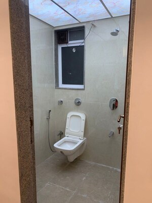 Bathroom in 1 BHK Apartment at Shivalik Bandra North Gulmohar Avenue, Bandra East – for Rent