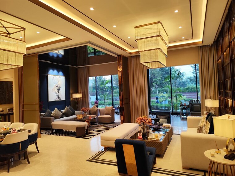 Living Room, adani-the-marq 4 Bedroom 3295 Sq.Ft. Apartment In Sector 102a Gurgaon 10116413