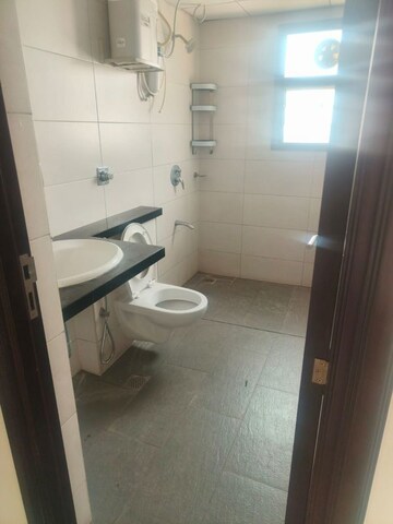 Bathroom in 3 BHK Apartment at Sobha Palm Courts, Kogilu – for Rent