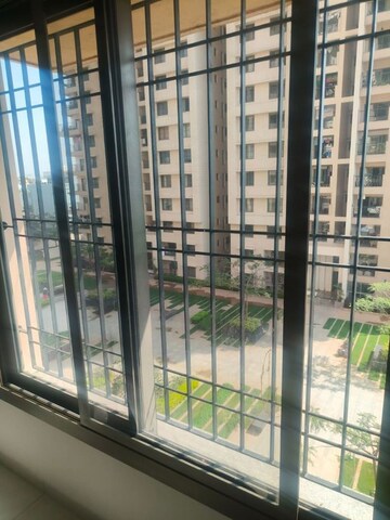 Balcony in 3 BHK Apartment at Sobha Palm Courts, Kogilu – for Rent