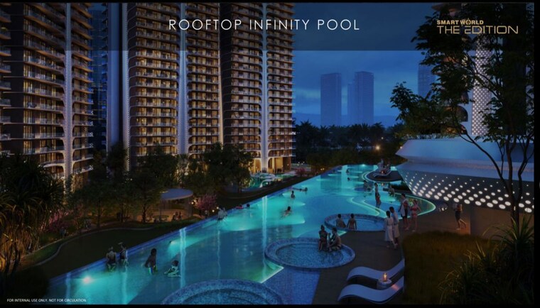 Swimming Pool, smart-world-the-edition 3.5 Bedroom 3005 Sq.Ft. Apartment In Sector 66 Gurgaon 10116496