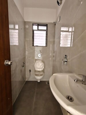 Bathroom in 3 BHK Apartment at The Central, Chembur – for Rent